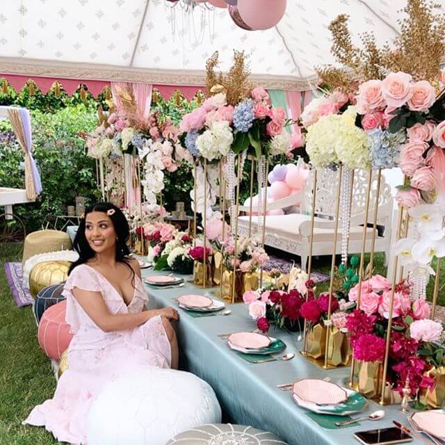 Back yard birthday party