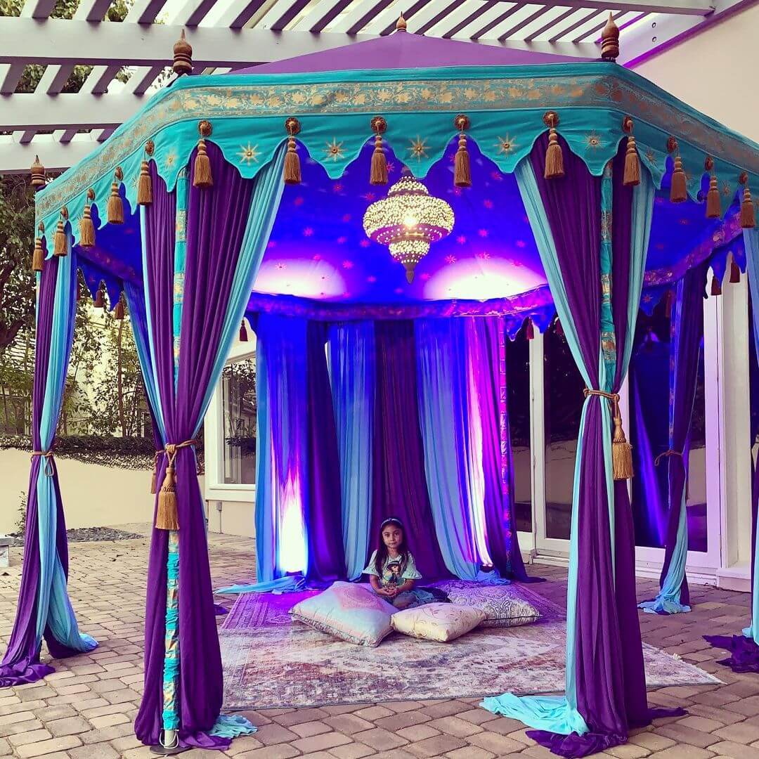 Aladdin theme event tent