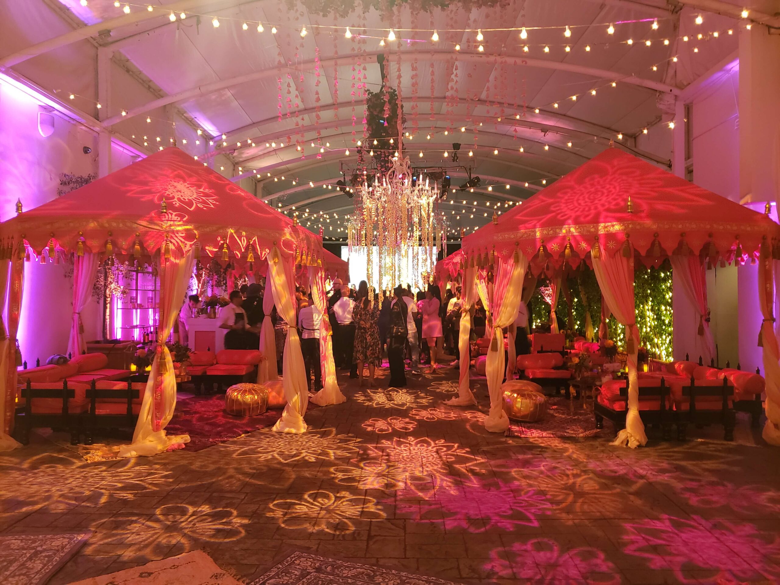 corporate event tent lounge rental