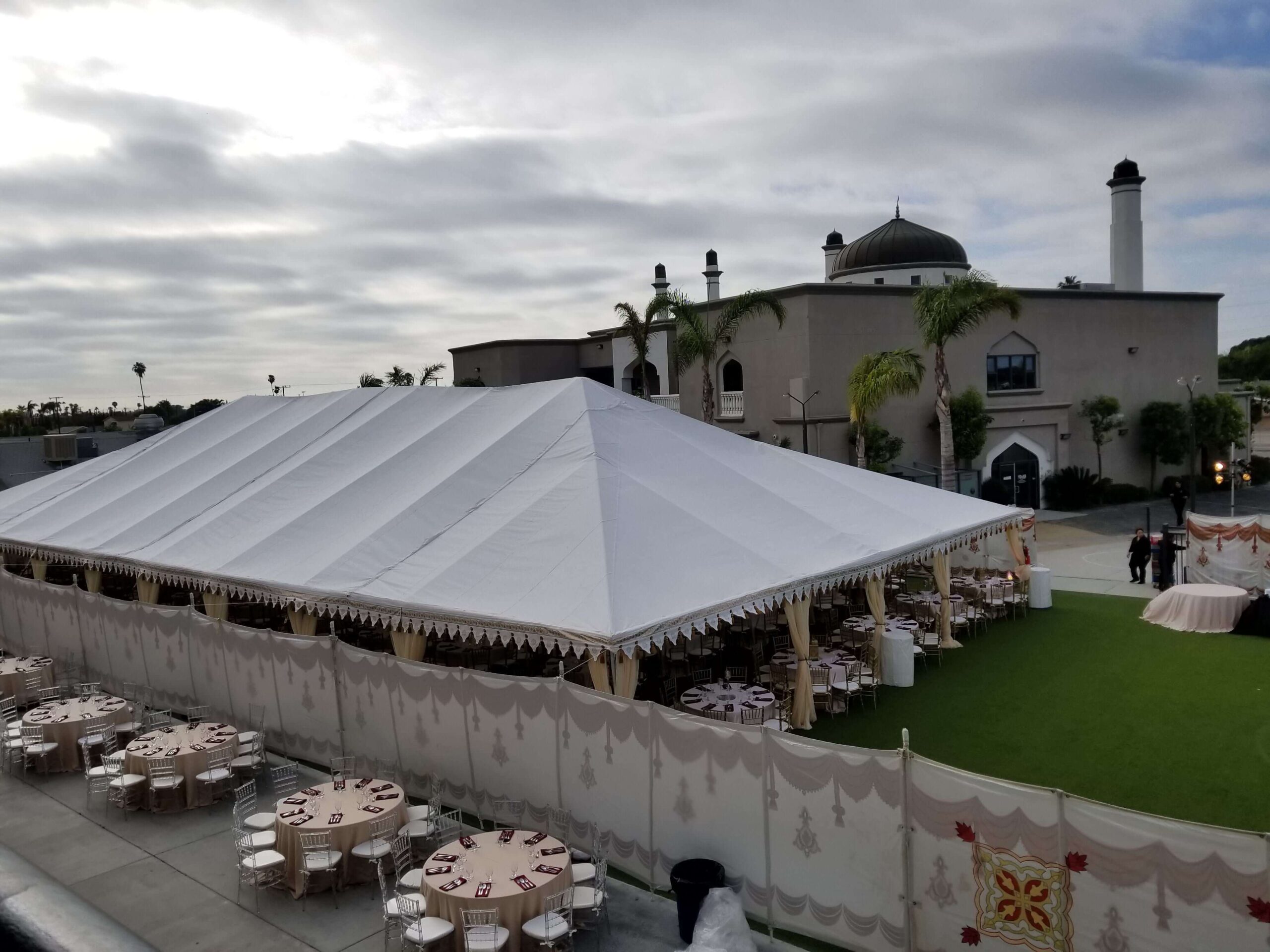 muslim large wedding tent