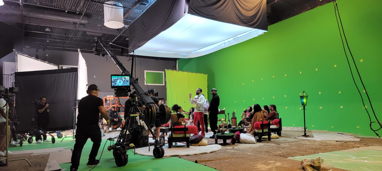 music video rental drapes, tents, lounge