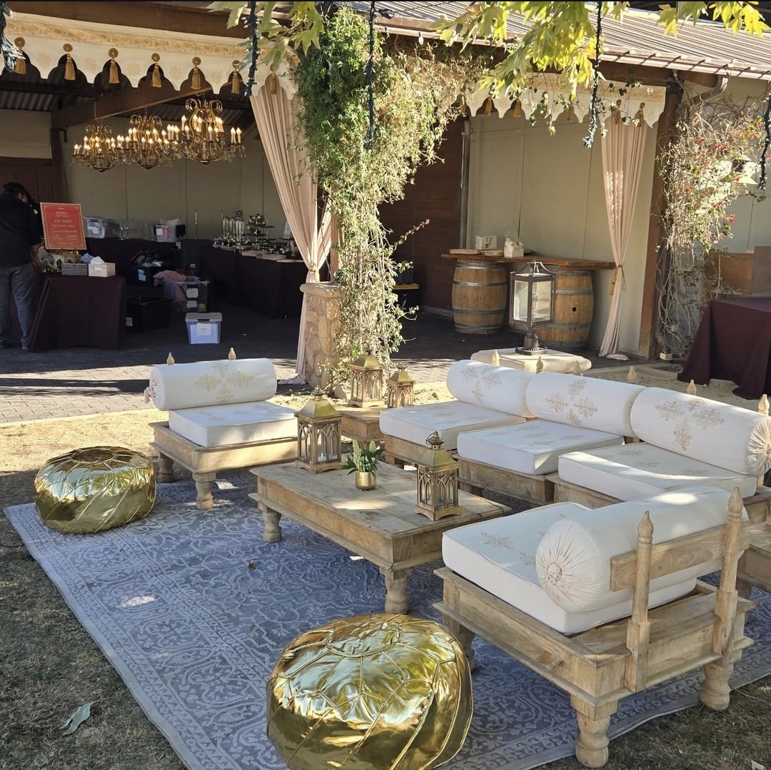 outdoor lounge furniture rental for tv and film